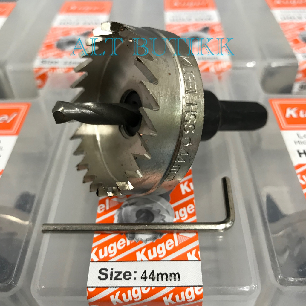 KUGEL HOLE SAW BESI H.S.S 44 mm | MATA BOR HOLESAW HSS 44mm | ORIGINAL
