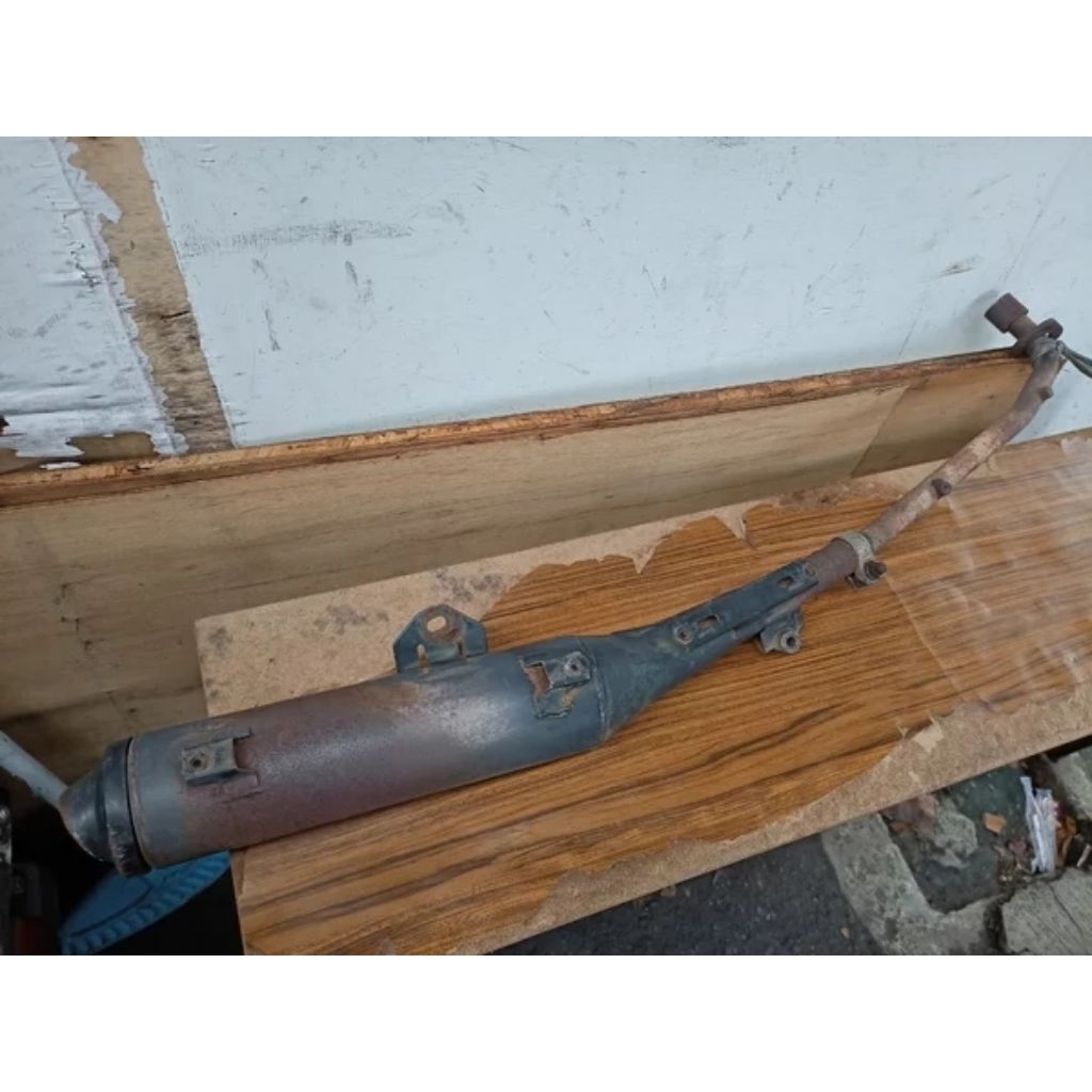 Knalpot Jupiter zr jupiter z New vega zr original ori copotan standar layak pakai kelengkapannya ses