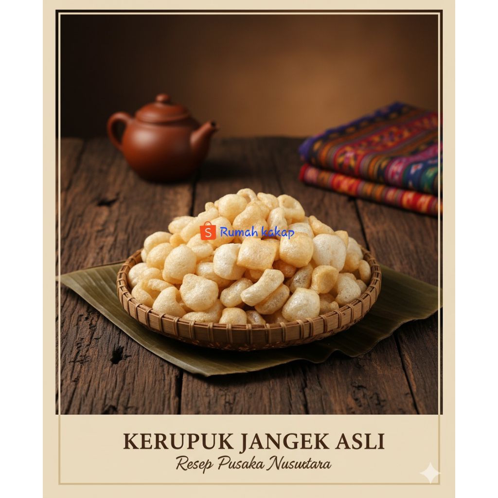 Kerupuk jangek / Kulit Sapi