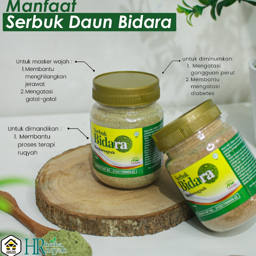 Masker Wajah Serbuk Bidara Obat Berjerawat / Serbuk bidara original / Masker Bidara / Bubuk Bidara 1