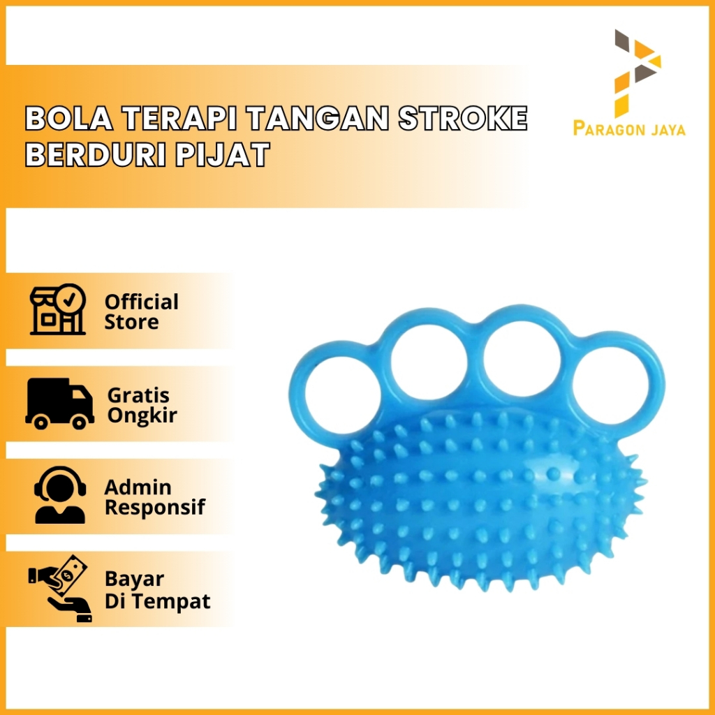 Bola Terapi Tangan Stroke Berduri Pijat Terapi Tangan Rehabilitasi Pijat
