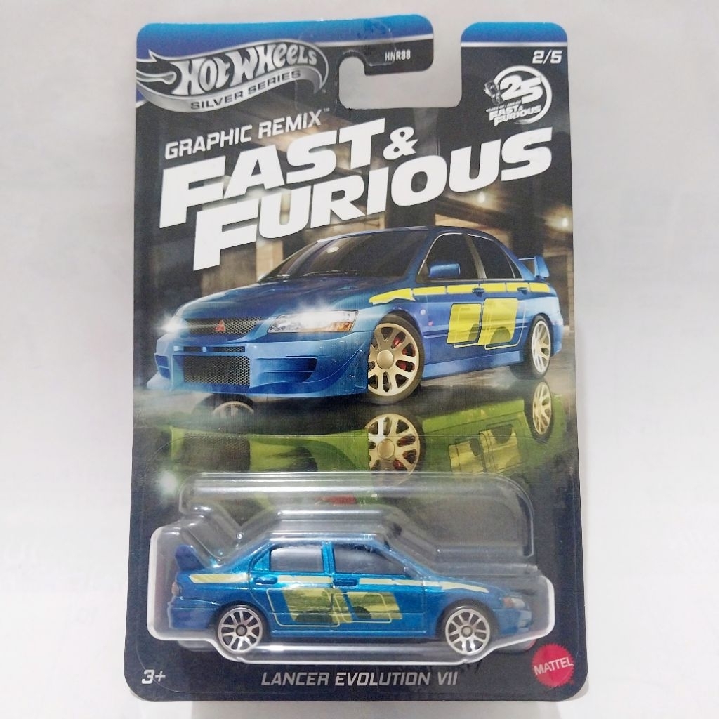 hot wheels mitsubish lancer evolution ff