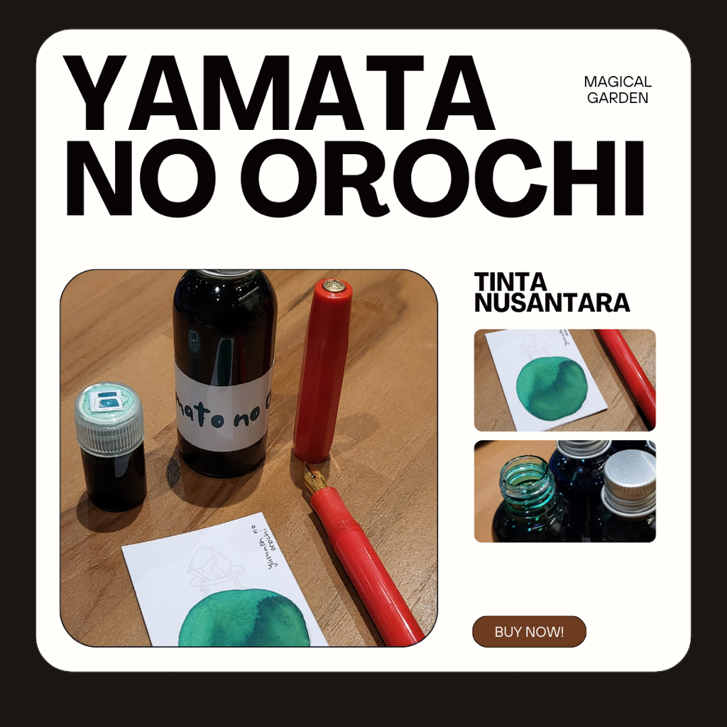 Tinta Fountain Pen (Fountain Pen Ink)- Yamata no Orochi Ink