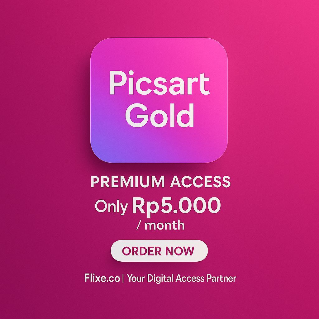 PICSART GOLD FULL GARANSI START FROM 5K