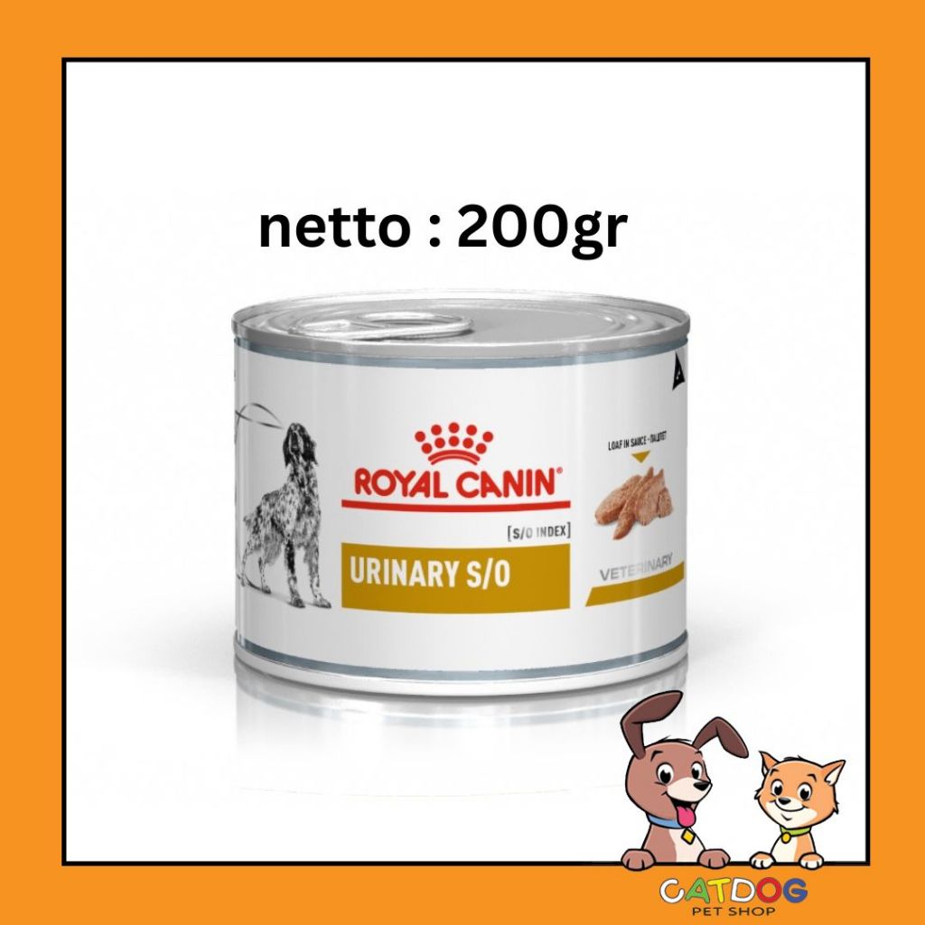 Can Royal Canin Dog Urinary SO 200gr - Makanan Basah Anjing Urinary
