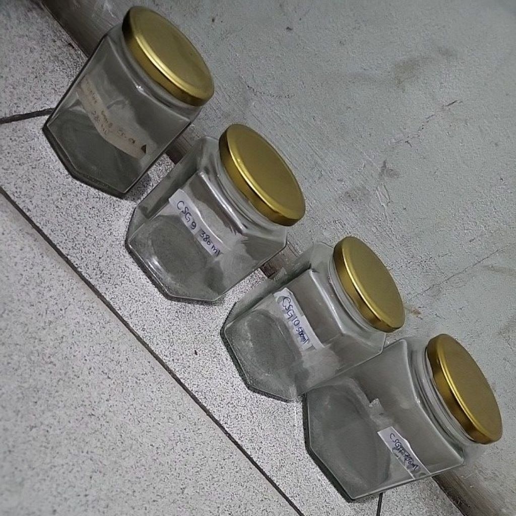 toples selai toples hexagon toples segi 6 kaca botol kaca unik toples bumbu kombucha botol cabai bot