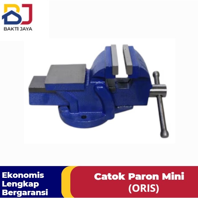Aldo Catok Paron Mini / Ragum Klem / Catok Duduk Besi / Catok Paron