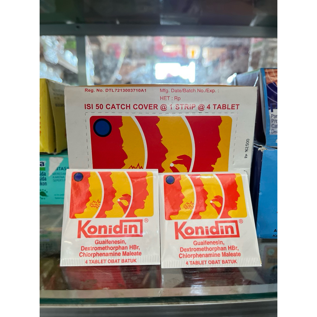 konidin obat batuk 1 keping 4 tablet