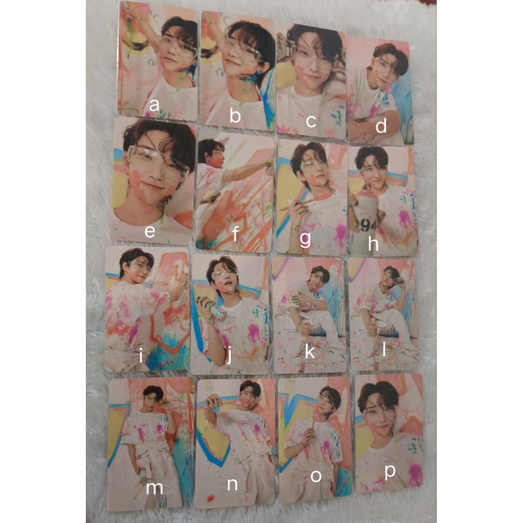 photocard svt carat ver (jeonghan & joshua) era attaca & face the sun