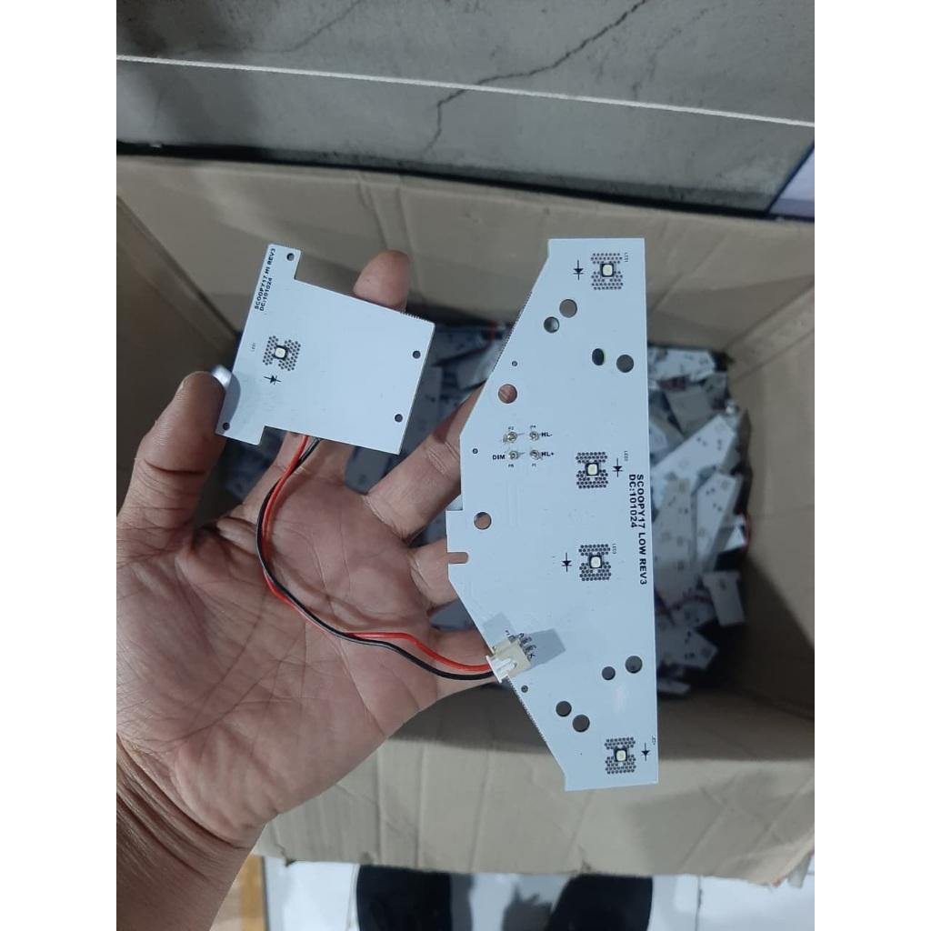 Reflektor Lampu Depan Papan Mesin PCB New Scoopy ESP 2017-2020 Copotan Kualitas Ori Harga Murah Coco