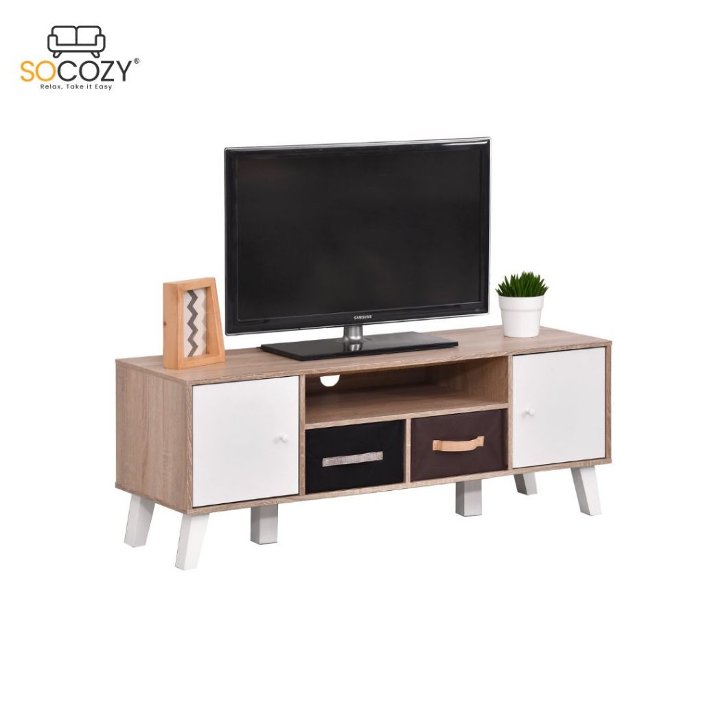 Socozy - Rak TV serbaguna, meja TV  minimalis murah elegan kokoh dan kuat