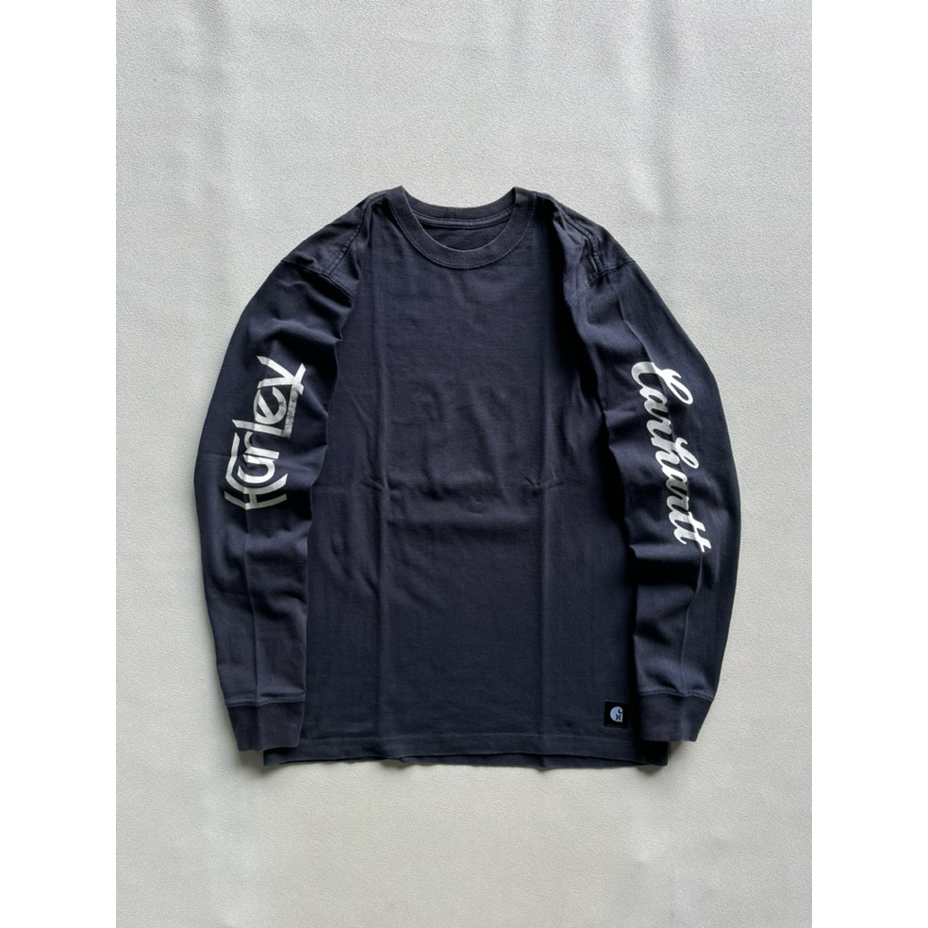 longsleeve carhartt x hurley spellout