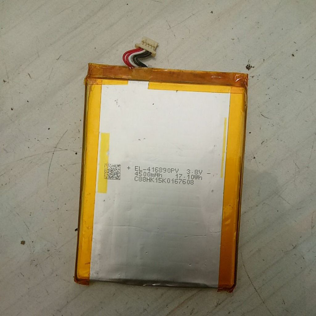 batre ORI tab Evercoss bravo