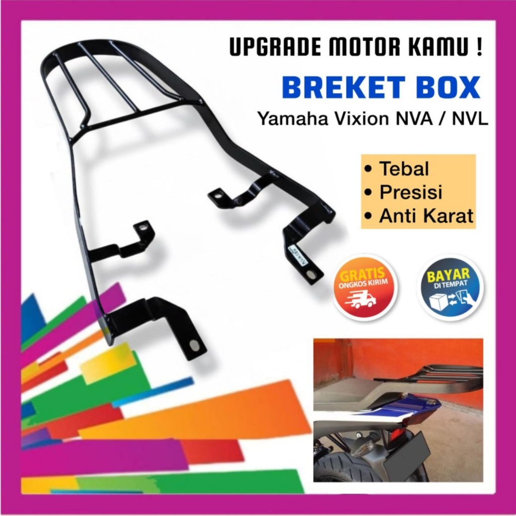 Breket Box New Vixion Lightning | Bracket Box Vixion New Lightning NEW VIXION | Braket Box NVL NVA