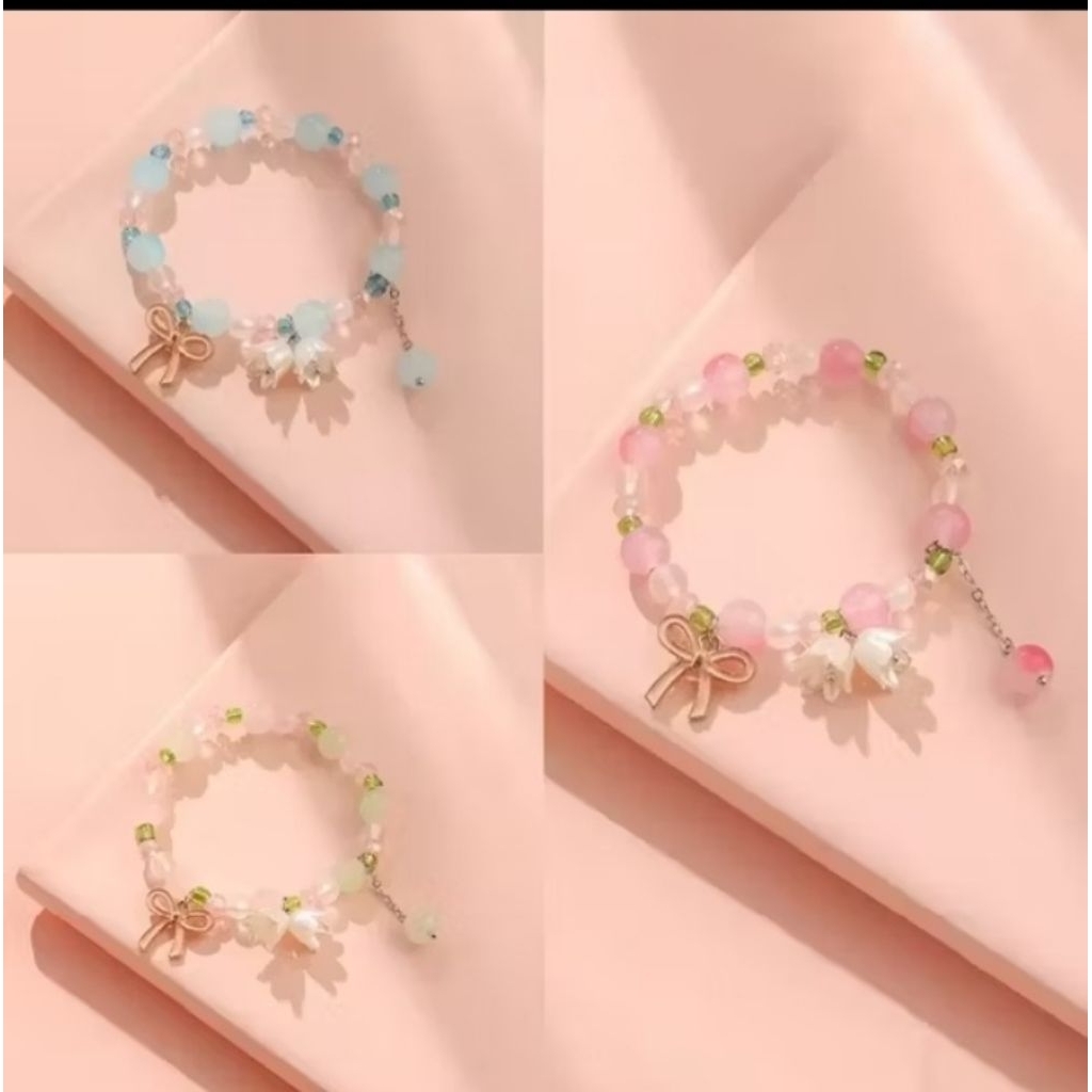 gelang anak manik manik lucu