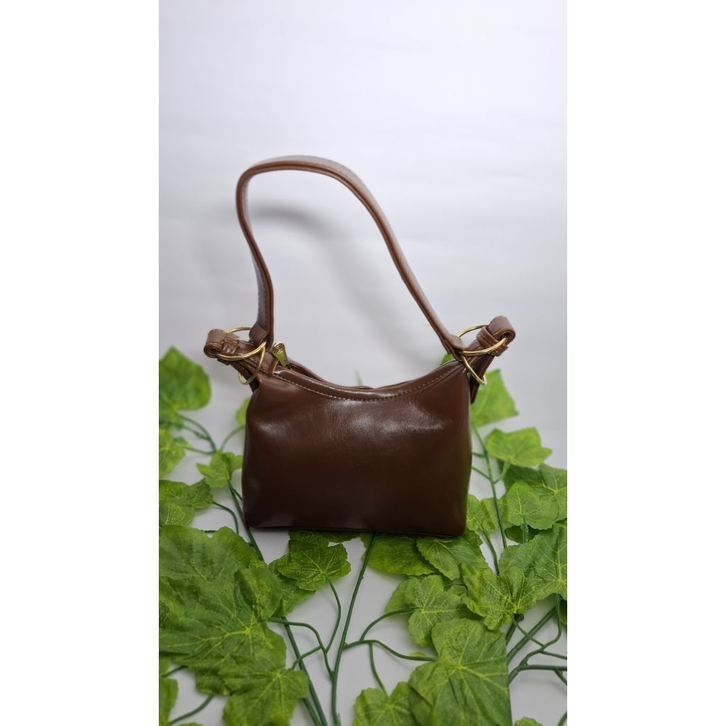 KIMOLA VINTAGE-Caramel-tas wanita- kecil simple