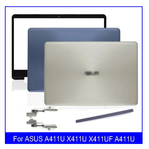 PREORDER New Laptop LCD Back Cover For ASUS A411U X411U X411UF A411U Front Bezel Hinges Palmrest Bot