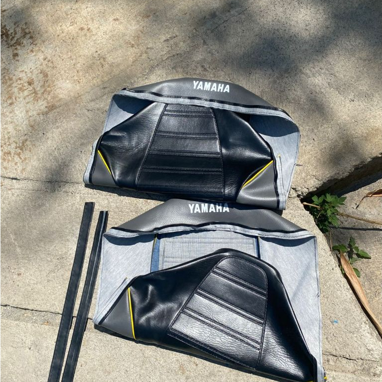 Cover Jok Yamaha YT 115 Lis Kuning