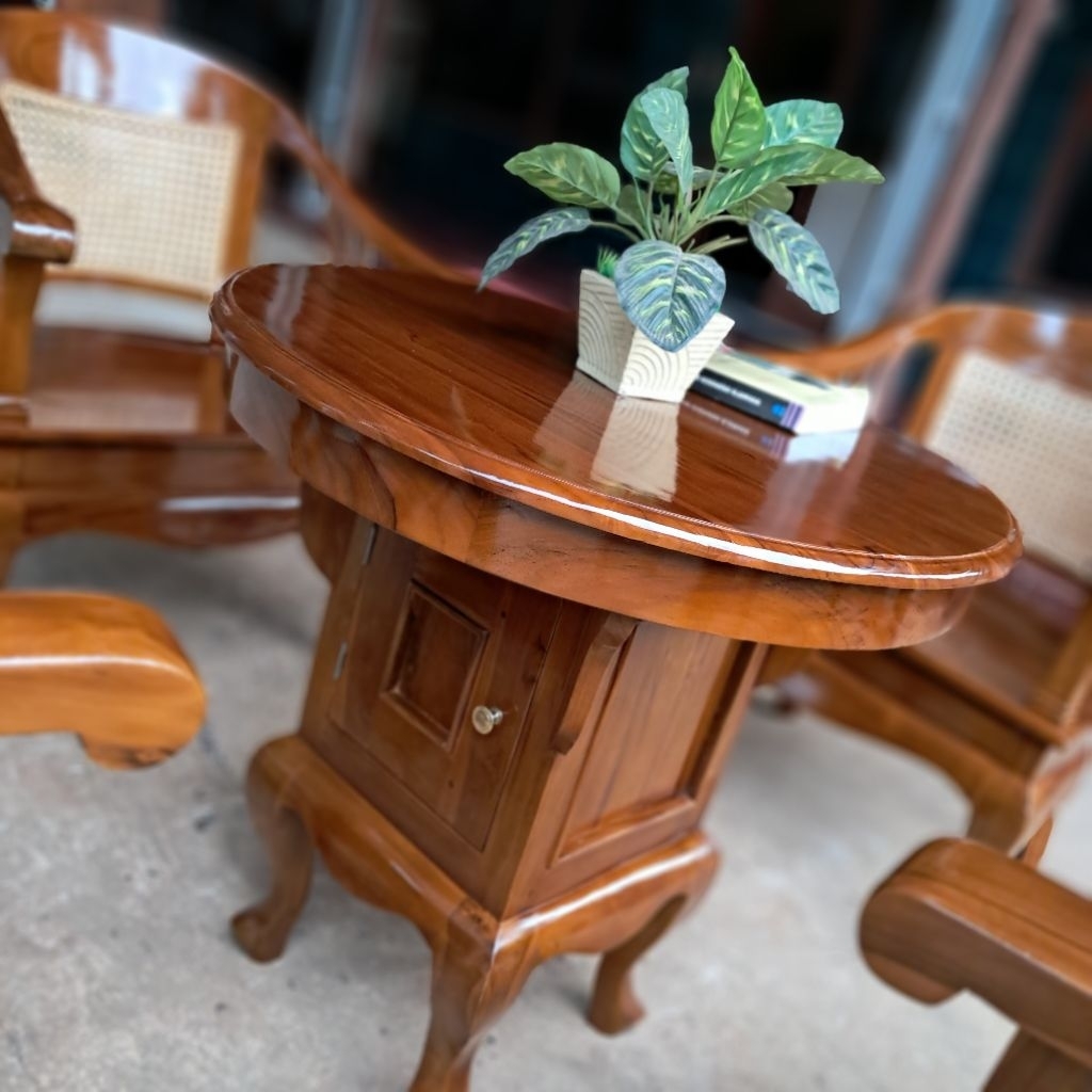 Kursi Lenong Kursi teras Kayu Jati