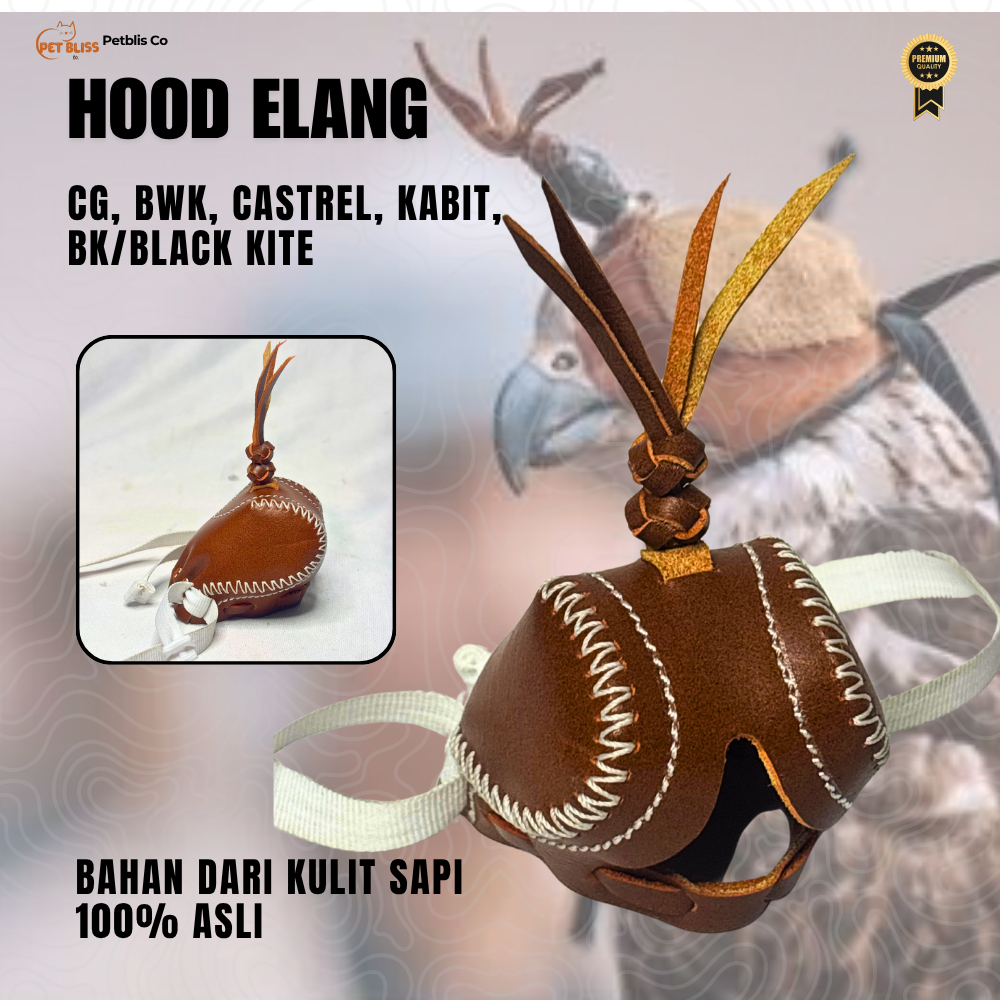 Hood Burung Elang Alap Alap CG/BWK, Bondol, Bido, CHE, WBSE