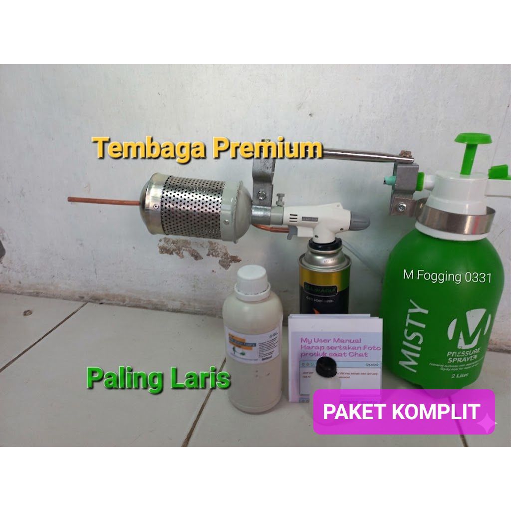 alat mesin fogging asap nyamuk murah tabung besar handel kapasitas misty dua liter MCF Waterbase 600