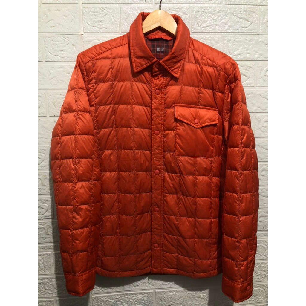 UNIQLO Ultralight Down outer jaket orange