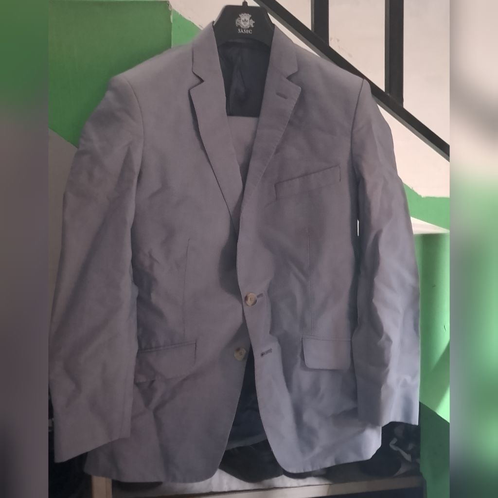 set jas blazer setelan zara man original size S bisa untuk wedding wisuda kerja formal pesta