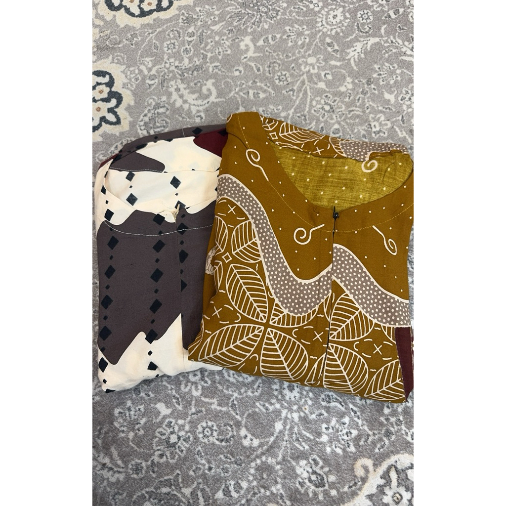 BUNDLING 2 DASTER PAYUNG (NABILA MUSTARD + CHERYL MAROON) || By CAMELLIA BOUTIQUE 99