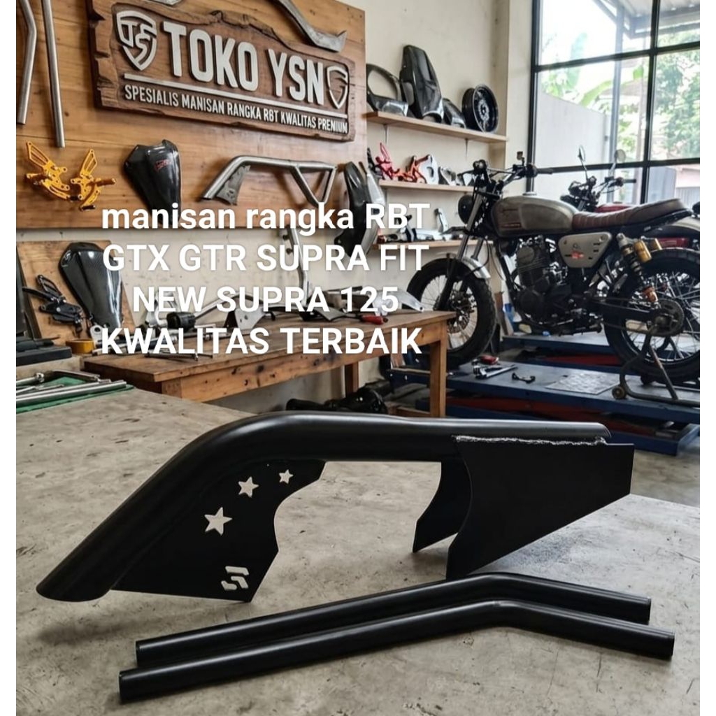manisan rangka Supra fit new Supra 125 GTX RBT GTR MOTOR BEBEK RAKITAN TRAIL KUALITAS TERBAIK MODERN