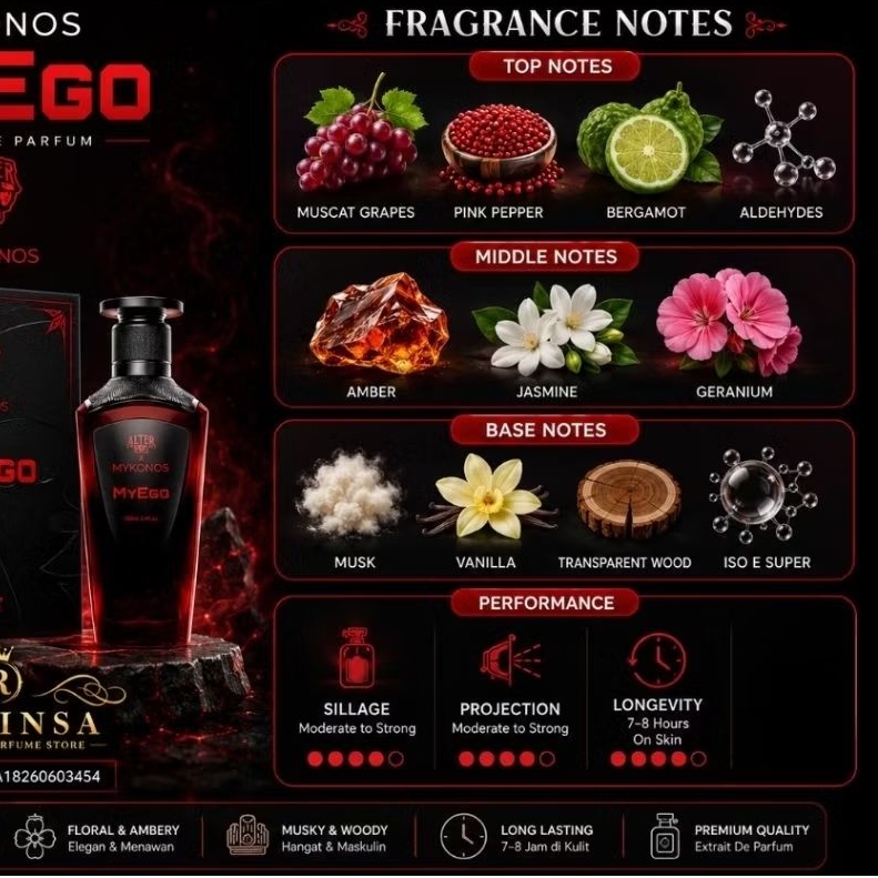Decant/vial parfum Mykonos Alter ego my ego