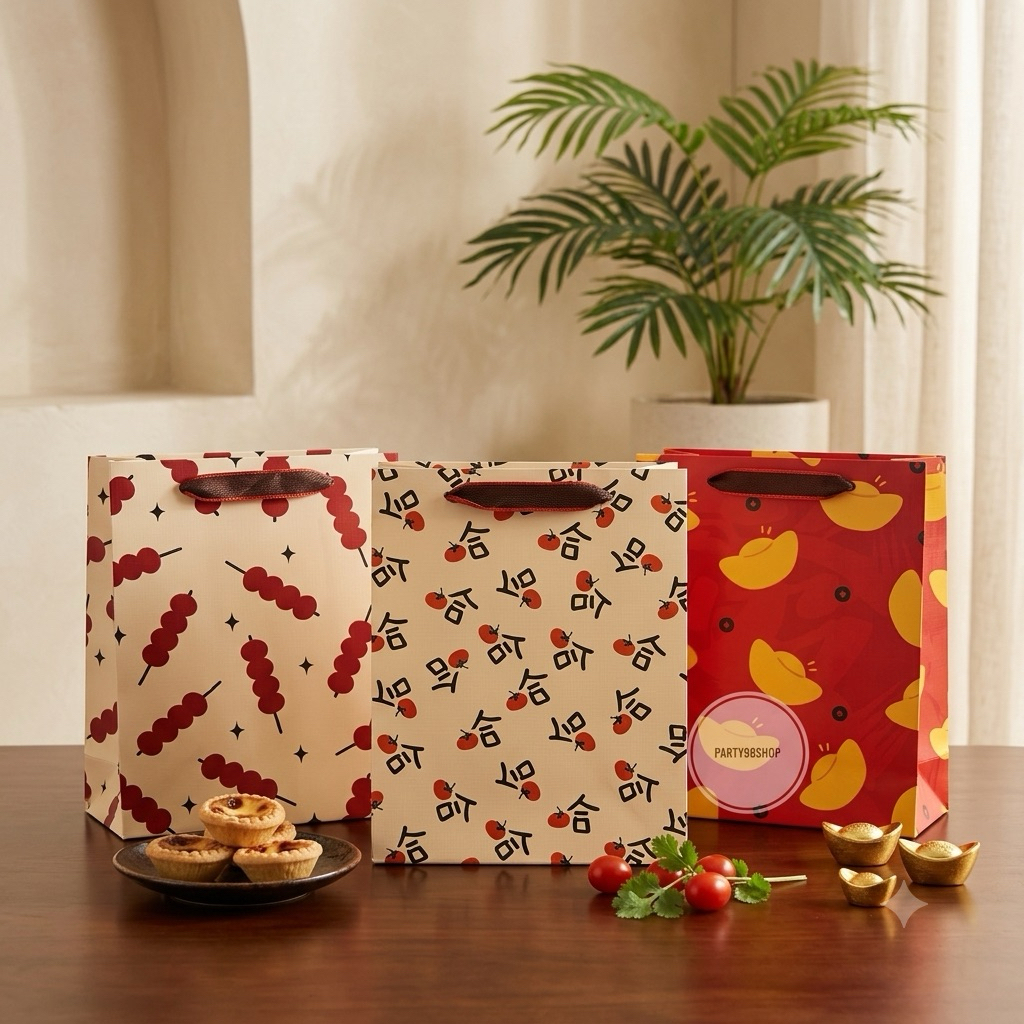 PAPER BAG CNY EDITION / PAPER BAG HAMPERS IMLEK
