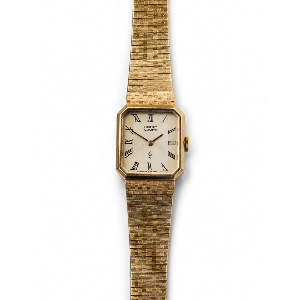 Seiko Tank Quartz Ladies Watch