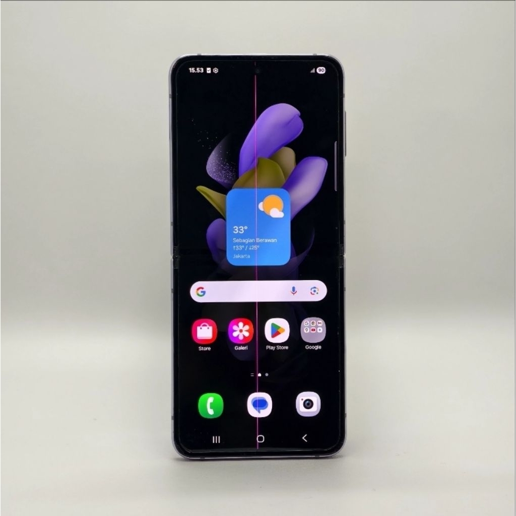 Handphone Hp Samsung Z Flip 4 5G 8/512 Second Seken Bekas Murah
