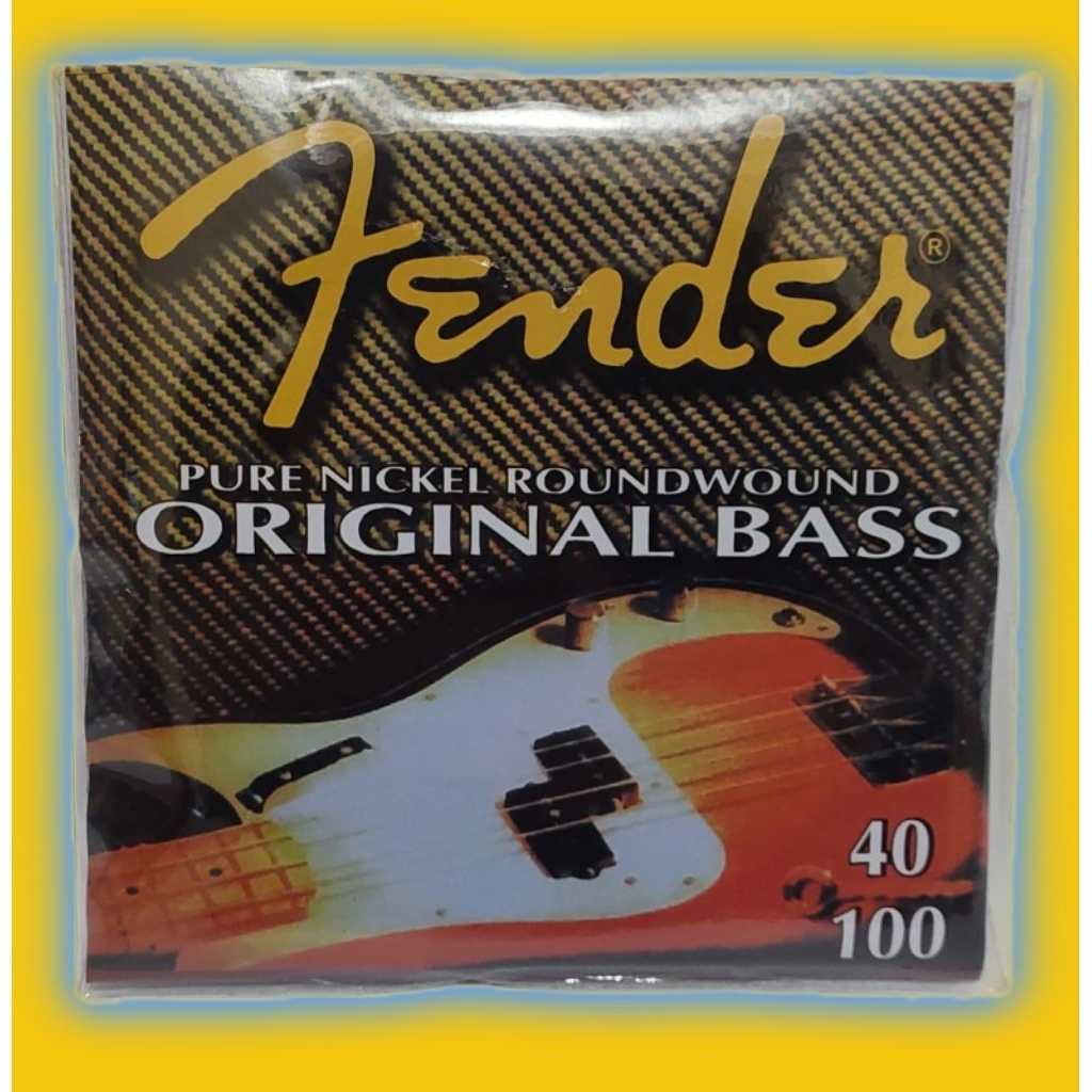 Senar Gitar Bass Fender 1 Set Ukuran 40-100