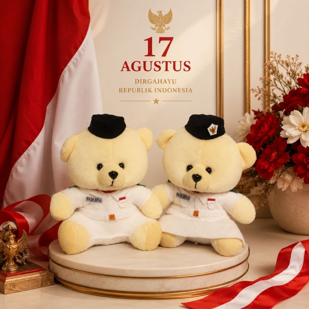 BONEKA PASKIBRA 15 CM