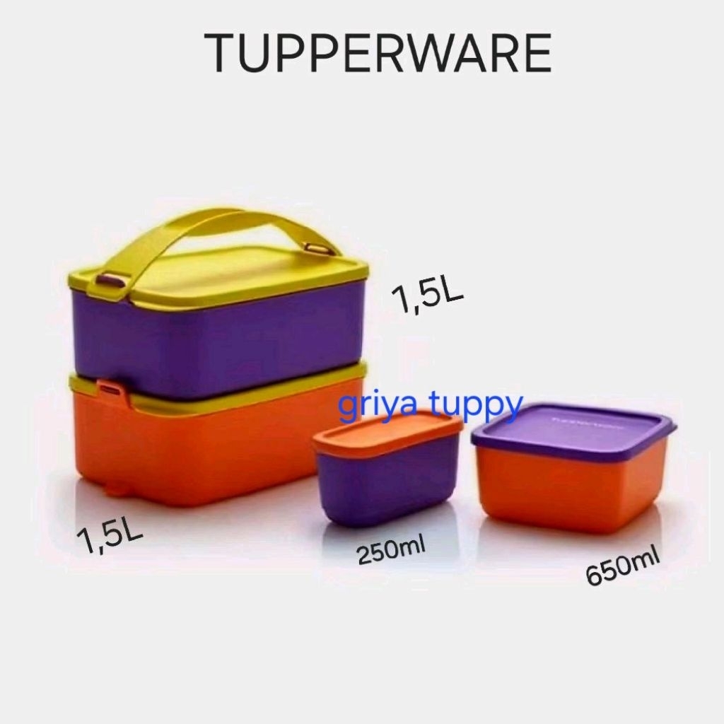 rantang ctg deep Tupperware (baru)