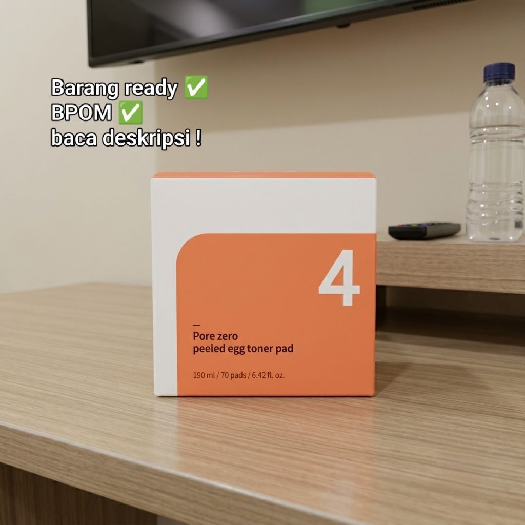 Numbuzin peeled egg toner pad(BPOM)