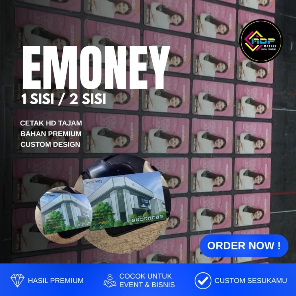 CUSTOM E-MONEY / E-MONEY MURAH / E-MONEY CUSTOM