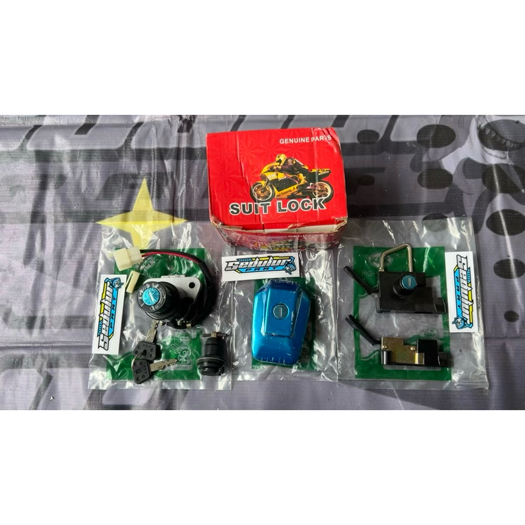 Kunci Kontak Assy Rxz Kunci Kontak Set Komplit Jok Tangki Yamaha RXZ RZR Import Malaysia