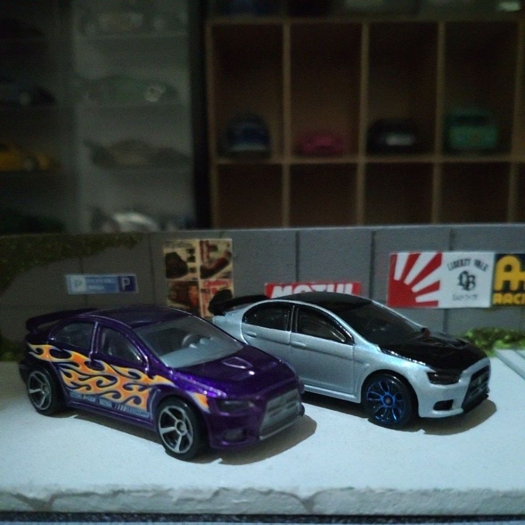 hot wheels Mitsubishi lancer evolution loose