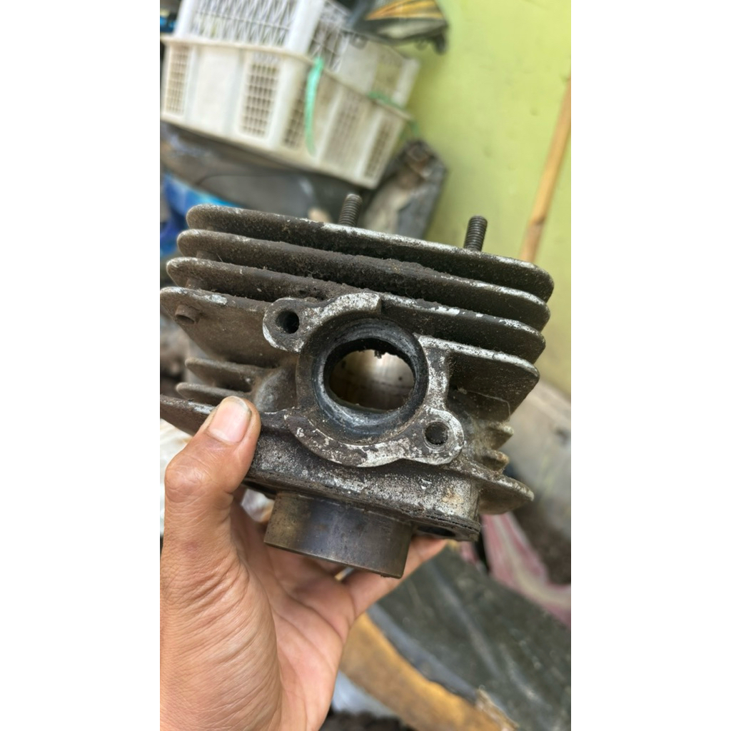 silinder blok boring piston ori yamaha fiz r f1zr fizr f1 zr force 1 foswan poswan os rxs