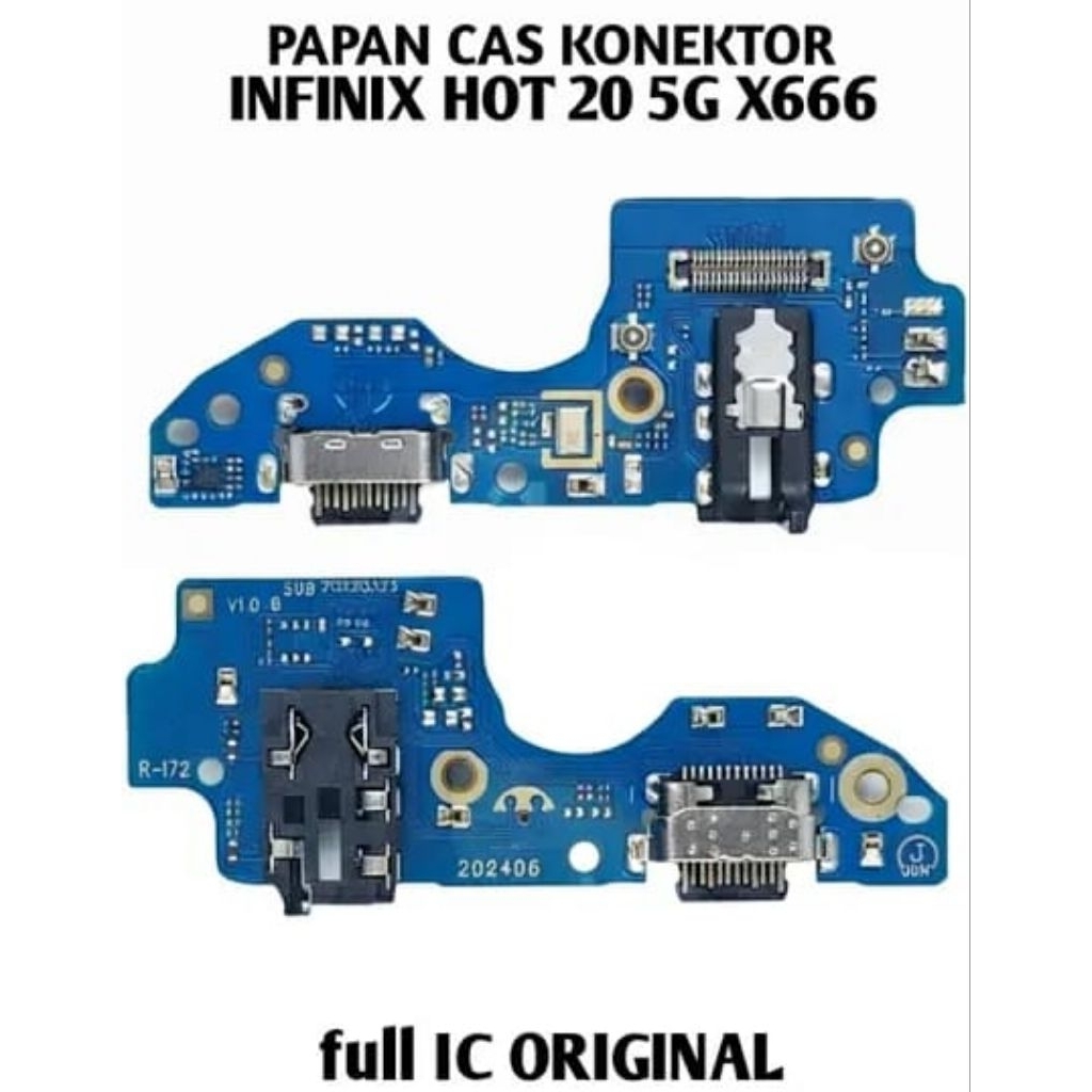 Papan Cas Infinix Hot 20 5G/X666