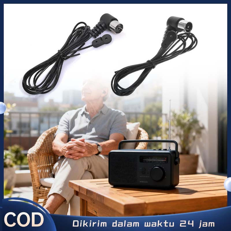 1.5m 520-1710(mhz) Antena Radio Fm/am Antena Fm Radio Antena Radio Fm Jernih Mobil