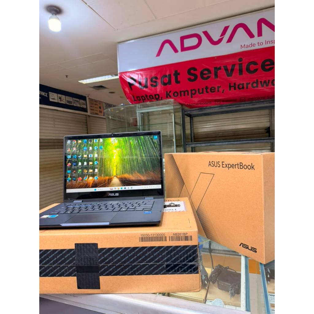 ASUS EXPERTBOOK B3 FLIP B3402FVA 2IN1 TOUCH i7 1355U 16GB 1TB SSD 14.0FHD Flip Touch Windows 11 Siap