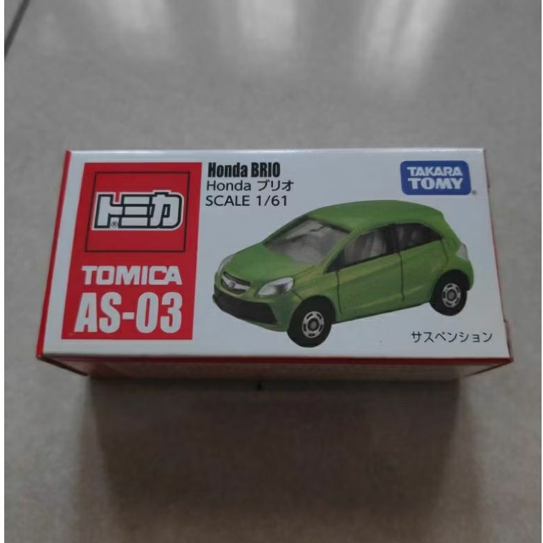 tomica as-03 Honda Brio hijau green baru langka bkn Civic type-r eg ef jazz fit gd GE gk