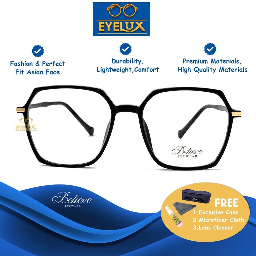 Believe Eyewear /  BV M-3088 / 51-17-145 /  Frame Kacamata Believe Eyewear ORIGINAL