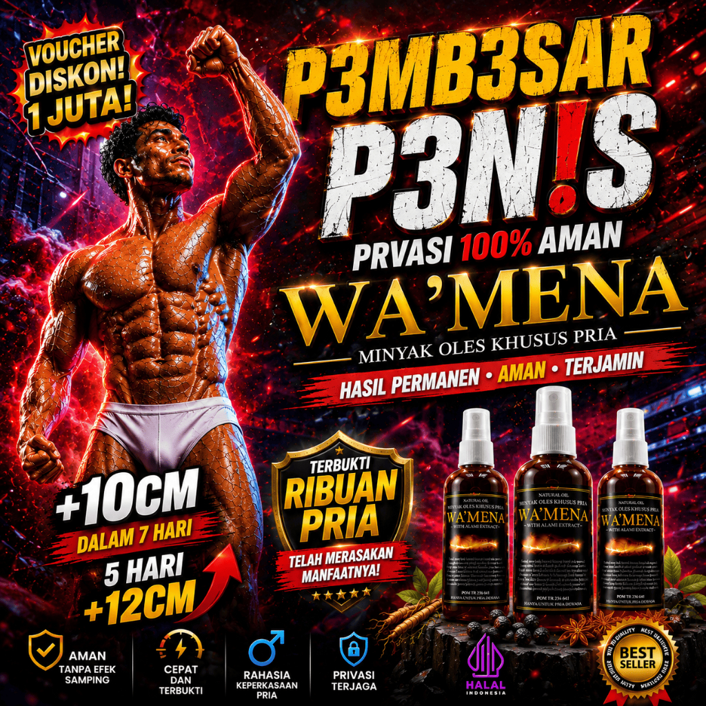 BEST WA'MENA Minyak Pembesarpenis Oles Tradisional Ampuh Permanen