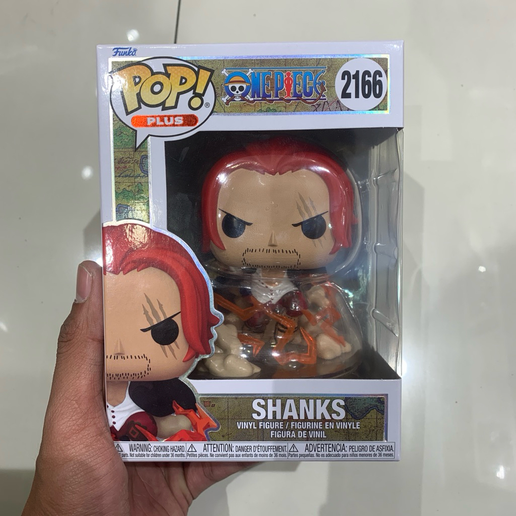 Funko POP Animation - One Piece - Akagami Shanks POP Plus