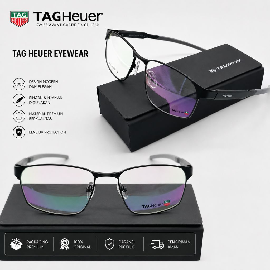 Frame Kacamata Pria Tag Heuer Sport