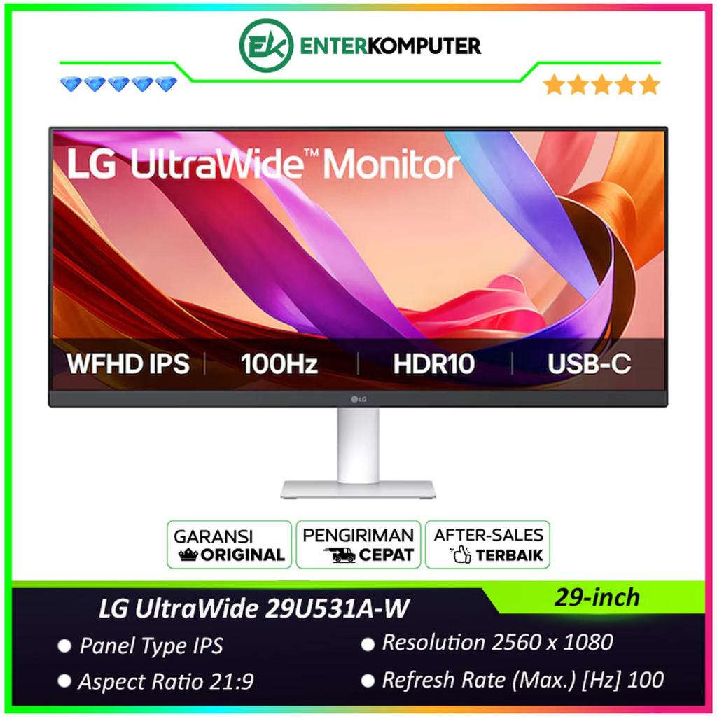 LG UltraWide 29U531A-W 29-inch WFHD 100Hz HDR10 Monitor / Monitor 29 inch